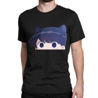 Komi-san Cat Ears Peeker Classic T-shirt | Artistshot