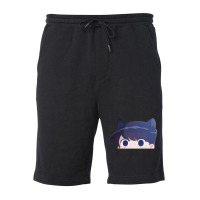 Komi-san Cat Ears Peeker Fleece Short | Artistshot