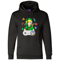 Console Link Champion Hoodie | Artistshot