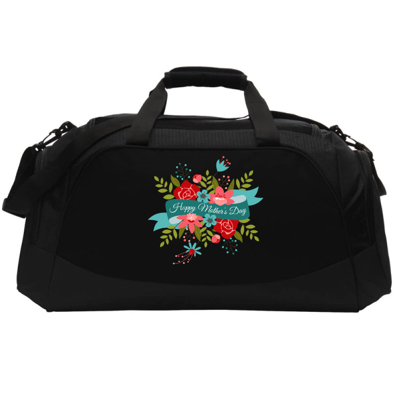 Happy Mother Active Duffel | Artistshot