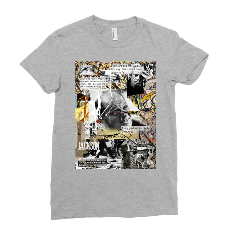 Pollock Ladies Fitted T-Shirt by boadasmagonau | Artistshot