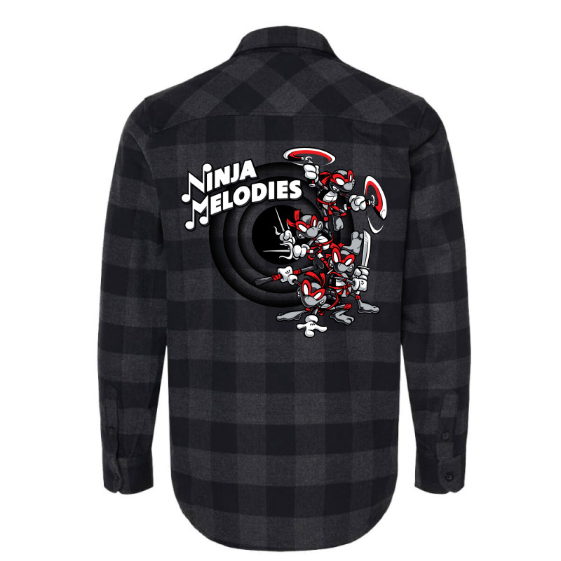 Ninja Melodies (mirage Colours) Flannel Shirt | Artistshot