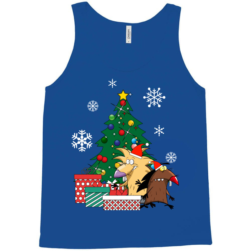 Angry Beavers Around The Christmas Tree Tank Top by deevdrahax | Artistshot