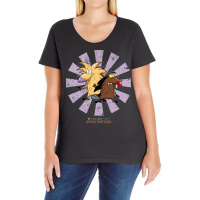 Angry Beavers Retro Japanese Ladies Curvy T-shirt | Artistshot