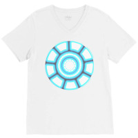 Arc Reactor V-neck Tee | Artistshot