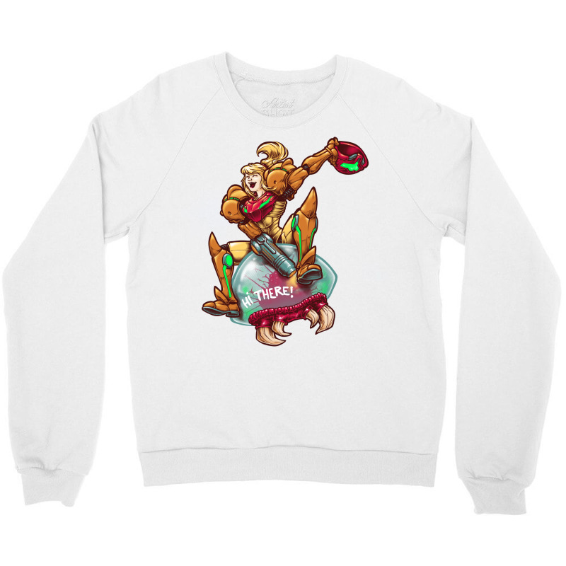 Strangemetroid Crewneck Sweatshirt | Artistshot