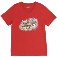 Gigantosaurus V-neck Tee | Artistshot