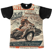 Vintage Sidecar Graphic T-shirt | Artistshot