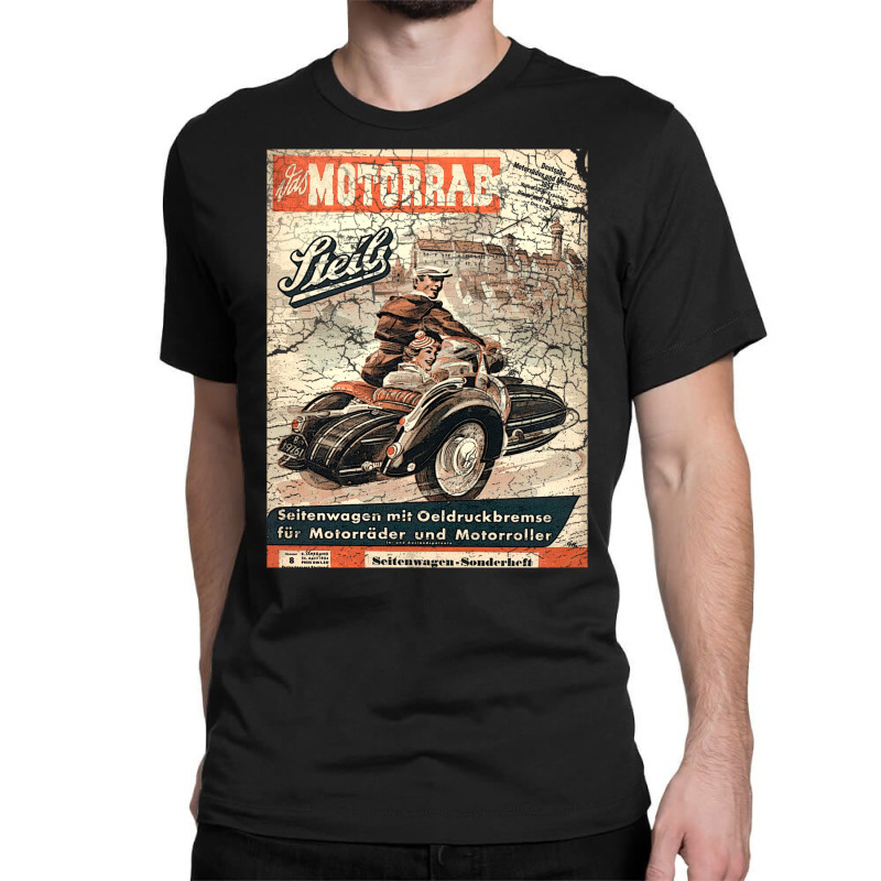 Vintage Sidecar Classic T-shirt by eduriaquetz2 | Artistshot