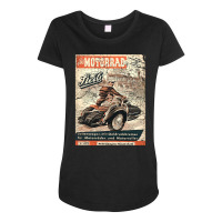 Vintage Sidecar Maternity Scoop Neck T-shirt | Artistshot