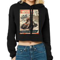 Vintage Sidecar Cropped Hoodie | Artistshot