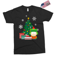 Kyle Around The Christmas Tree South Park Exclusive T-shirt | Artistshot