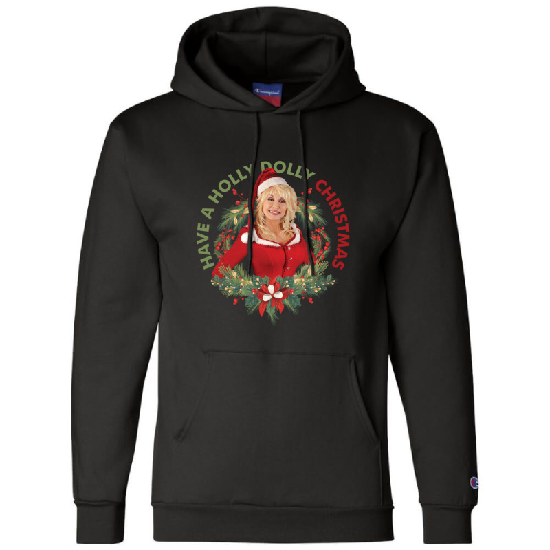 Graphic I Beg Your Parton Xmas Gift Fan 1 Champion Hoodie | Artistshot