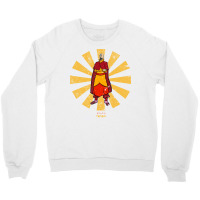 Tenzin Retro Japanese Avatar Crewneck Sweatshirt | Artistshot