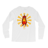 Tenzin Retro Japanese Avatar Long Sleeve Shirts | Artistshot