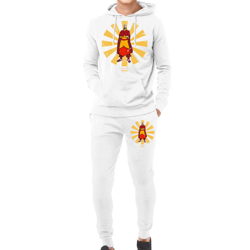 Tenzin Retro Japanese Avatar Hoodie & Jogger Set | Artistshot