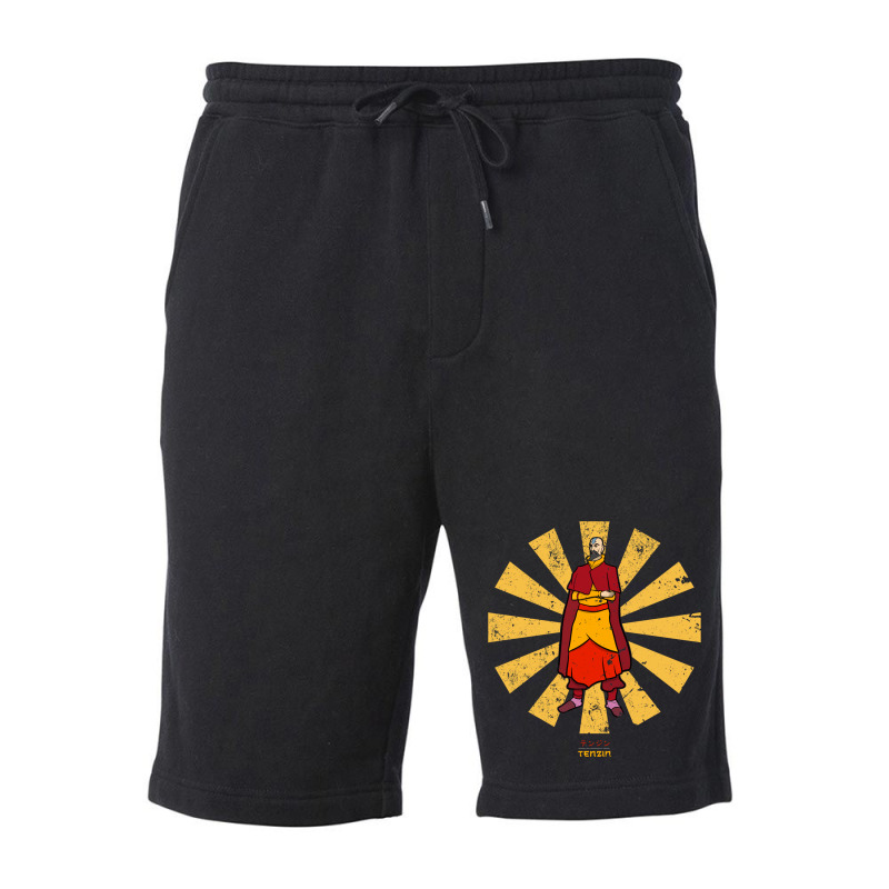 Tenzin Retro Japanese Avatar Fleece Short | Artistshot