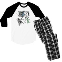 Life Is Graffiti   Chloe Men's 3/4 Sleeve Pajama Set | Artistshot