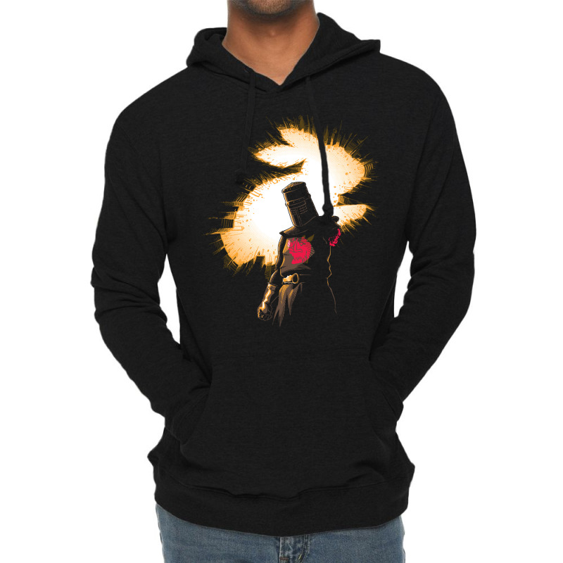 The Black Knight Rises Lightweight Hoodie | Artistshot