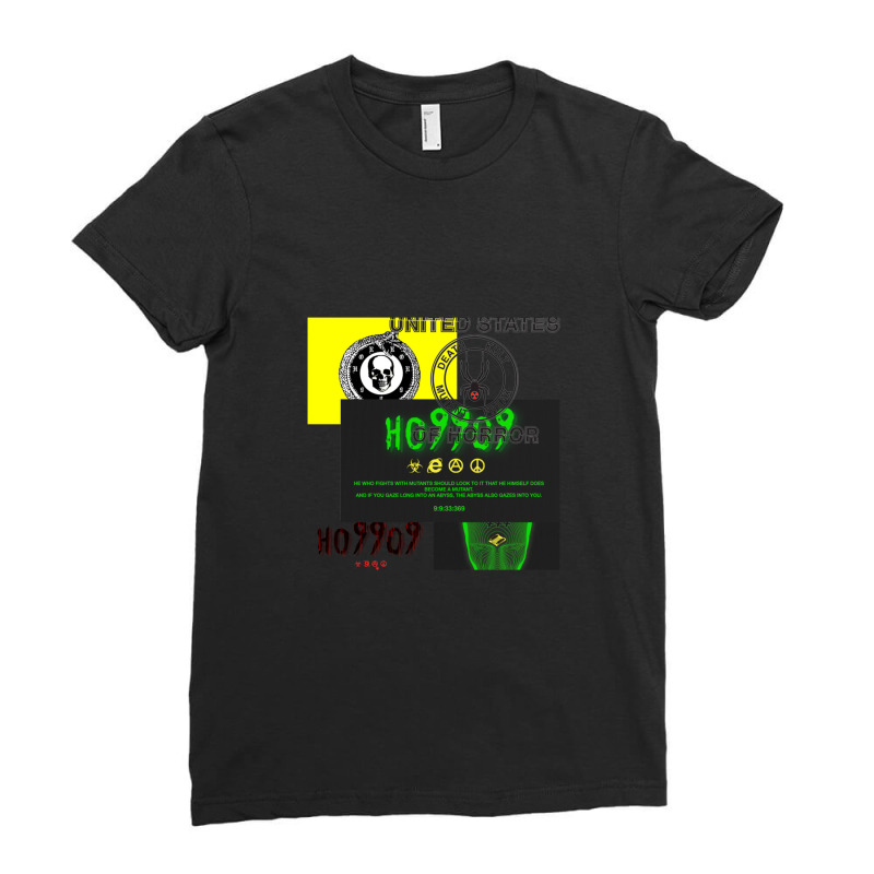 United States Of Ho99o9 Ladies Fitted T-Shirt by JacobDouglasSchlichting | Artistshot