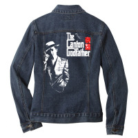 The Canton Godfather Ladies Denim Jacket | Artistshot