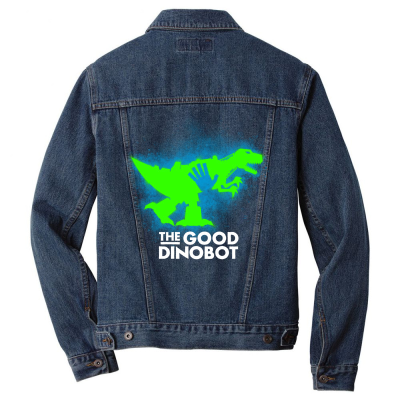 The Good Dinobot Men Denim Jacket | Artistshot