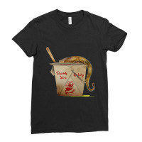 Take Out Tentacle Ladies Fitted T-shirt | Artistshot