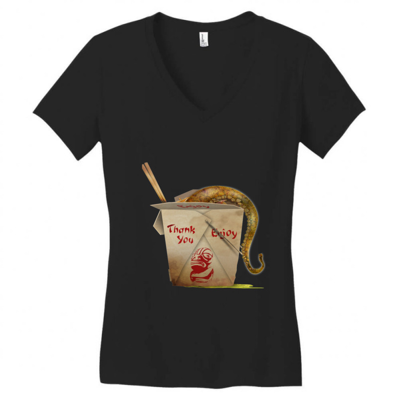 Take Out Tentacle Women's V-Neck T-Shirt by vaijancaxixi | Artistshot