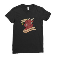 I Roll To Seduce The Dragon Magnet Ladies Fitted T-shirt | Artistshot