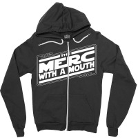 The Merc With A Mouth Zipper Hoodie | Artistshot