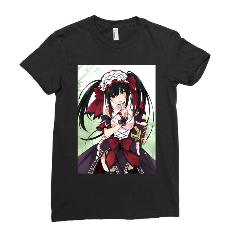 Kurumi Tokisaki ... Date A Live Ladies Fitted T-Shirt by JohnLoechler | Artistshot