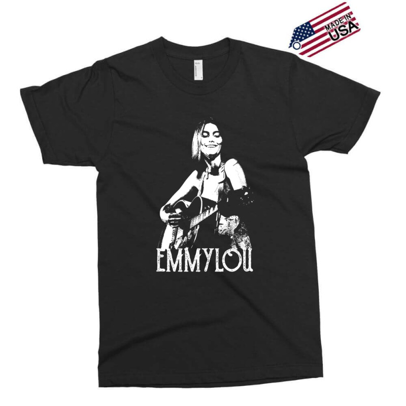 Emmylou White Stencil Exclusive T-shirt | Artistshot