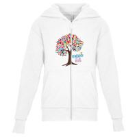 Genealogy Is All Relative. Family Historian Tee Youth Zipper Hoodie | Artistshot