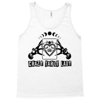 Divination Crazy Tarot Lady Crystal Ball Tarot Cards T Shirt Tank Top | Artistshot