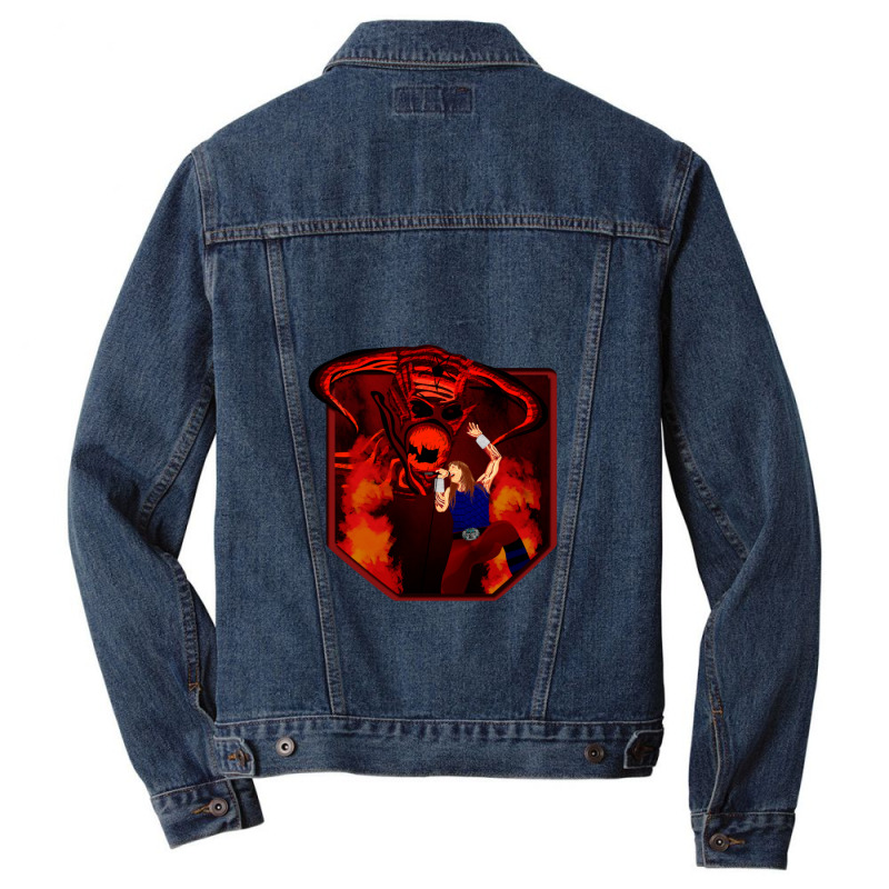 Concert In Hell 1 Men Denim Jacket by DevynGiorgio | Artistshot