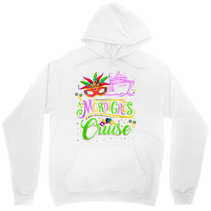 Mardi Gras Cruise Cruising Mask Cruise Ship T Shirt Unisex Hoodie | Artistshot