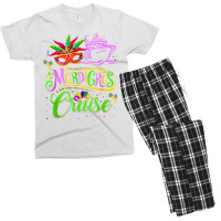 Mardi Gras Cruise Cruising Mask Cruise Ship T Shirt Men's T-shirt Pajama Set | Artistshot