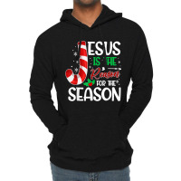 Jesus Is The Reason For The Season Christian Christmas 2022 T Shirt Lightweight Hoodie | Artistshot