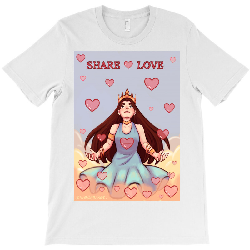 Share Love T-shirt | Artistshot