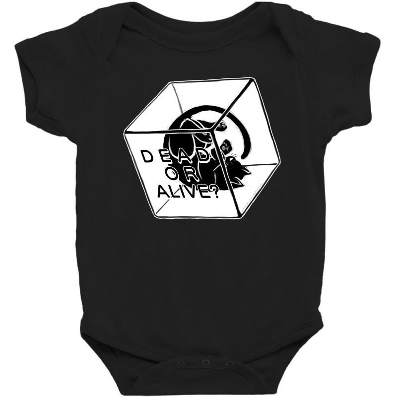 Schrodinger Cat Baby Bodysuit by MarcyRangel | Artistshot