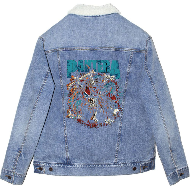 Trending P.a.n.t.e.r.a. Heavy Metal Covers 1 Unisex Sherpa-Lined Denim Jacket by AaronFosterJr. | Artistshot