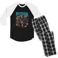 Trending P.a.n.t.e.r.a. Heavy Metal Covers 1 Men's 3/4 Sleeve Pajama Set | Artistshot