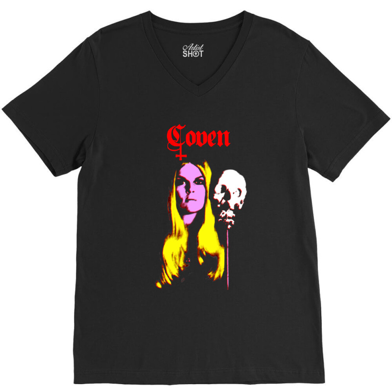 Coven V-Neck Tee by DevynGiorgio | Artistshot