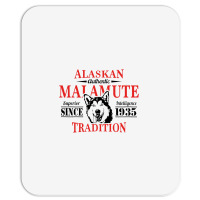 Alaskan Malamute Tradition Mousepad | Artistshot