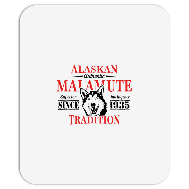 Alaskan Malamute Tradition Mousepad | Artistshot