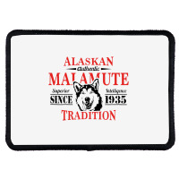 Alaskan Malamute Tradition Rectangle Patch | Artistshot