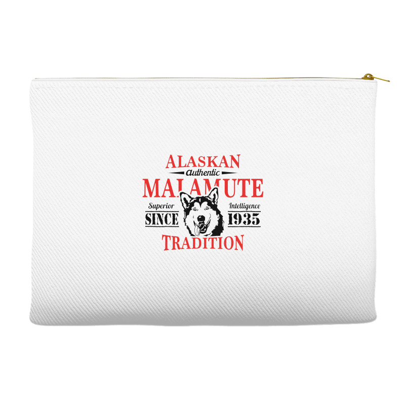 Alaskan Malamute Tradition Accessory Pouches | Artistshot