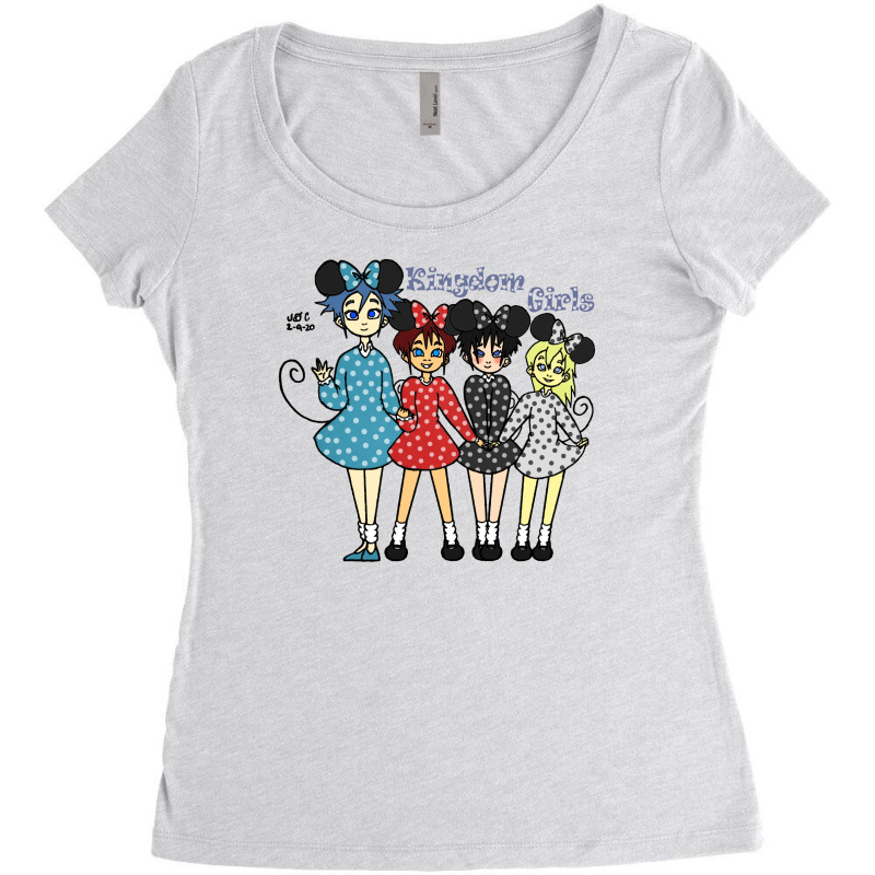 Kingdom Girls Women's Triblend Scoop T-shirt | Artistshot