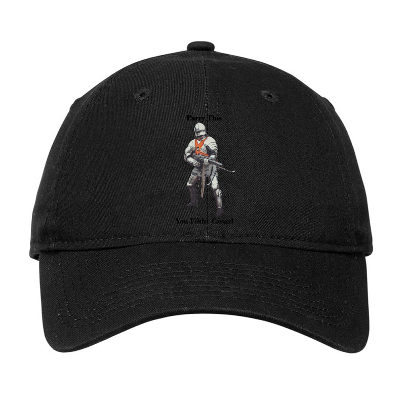 Parry This You Filthy Casual .png Adjustable Cap by PamzieAdams | Artistshot