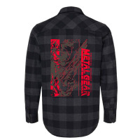 Metal Gear Solid Art Flannel Shirt | Artistshot